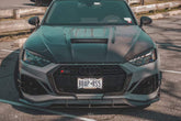 CMST Tuning Carbon Fiber Hood Bonnet Glass Transparent Clearview for Audi RS5 S5 A5 B9 B9.5 2017-ON